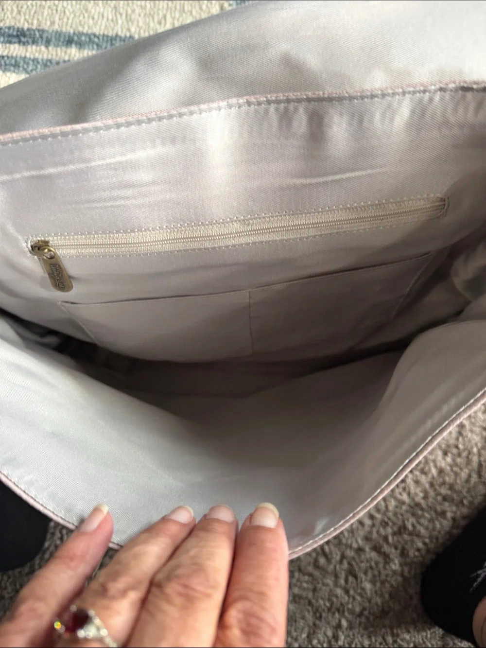 thirty-one Lavender Pebbled Envelope Laptop Sleeve